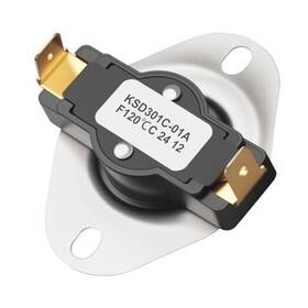 2511f002-201 F002 Snap Disc Thermostat Switch 120 F On And 105 Off Fit For Fireplace Blower