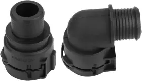 95089363 A.i.force 2 Pieces Heater Inlet Hose Connector Fit For Chevrolet Trax Sonic Cruze Cruz