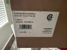 100346618 A. O. Smith Ao K Burner Assembly For Gas Water Heater