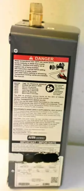 R2vr-140e A. O. Smith 1055542 Electric Tankless Water Heater Gray 240v As Is