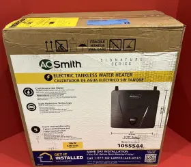 R4lr-280e-28kw A. O. Smith 1055544 A.o. R4lr-280e-28kw/240v Signature Electric Tankless Water Heater