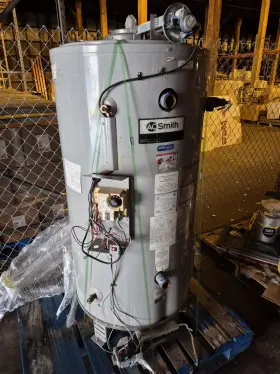 120118 A. O. Smith -120118 Ao Btr Metal Natural Gas Powered Automatic Storage Water Heater