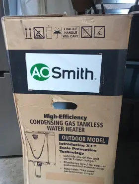 Ato-540hx3-p A. O. Smith A.o. 101 Outdoor Liquid Propane Tankless Water Heater