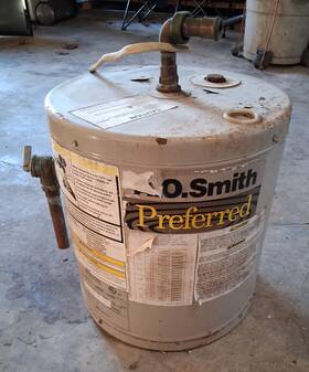 A. O. Smith Del-6 A.o. Dura-power 6 Gallon Commercial Electric Tank Water Heater