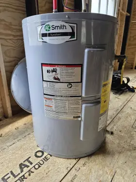 E6-40l45dvb A. O. Smith Electric Storage Tank Water Heater 38 Gal Gray