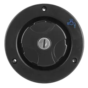 Sixx0u3gdgskti-01 A Sixx Round Water Tank Fill 75 Degree Inlet Key Lock Rv Yacht Camping Car Trailer
