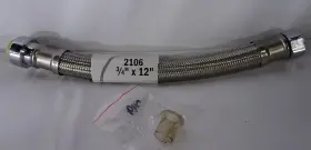 4426-049 A.y. Mcdonald Mfg. Co. 3/4 Inch X12 Stainless Steel Water Heater Supply Push-fit Connector Tf