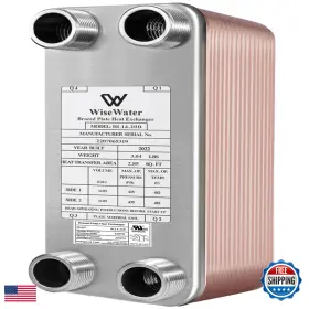 B073znd46c Ab Plate Heat Exchanger 3x8 20 Plates Water To