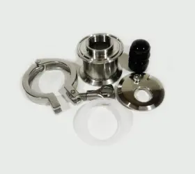 Ade Products 684191907487 304 Stainless Heating Element Enclosure For Moonshine Still 2 Tri Clamp X 1 Nps