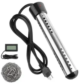 2000w Adrinfly 762262636204 Immersion Water Heater Portable 304 Stainless Steel Anti-scalding