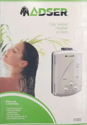 Acg6bb3 Adser 452104800018 Gas Water Heater 6l Lpg