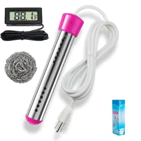 10066-a-0012 Aiatou 2000w Fast-boiling Immersion Heater Compact And Portable Auto Safety Shut-off