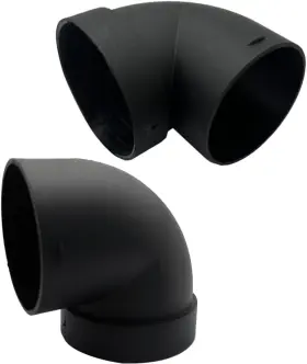 F2412plx004 Aimcoco Diesel Air Heater Duct Connector 75mm/3inch L-shape Elbow Ducting Pipe Outlet Co