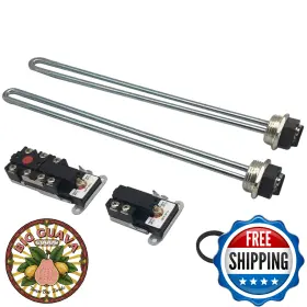 B096rsbnw4 Alltemp Electric Water Heater Tune-up Kit 2x 4500w 240v Elements Thermostats Gaskets