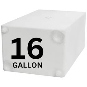 Ameri-kart A5545001ds Amerikart 16 Gallon Rv Fresh Water Tank Potable Cube 25x15x11 Wt5545