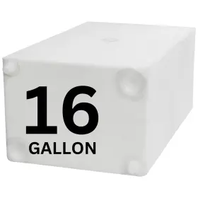 A5545001ds Ameri-kart Amerikart 16 Gallon Rv Fresh Water Tank Potable Cube 25x15x11 Wt5545
