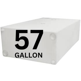 Ameri-kart A5553001ds Ameri-kart 57 Gallon Rv Fresh Water Tank Potable Storage For
