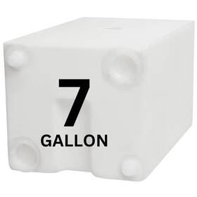 Ameri-kart B5600001ds Amerikart 7 Gallon Potable Rv Water Tank Cube 17.5 X 11 10 In