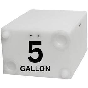 Ameri-kart B5687003ds Amerikart 5 Gal Rv Fresh Water Tank Potable Cube 16 X 11.75 8 For Campers