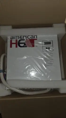 Ah-27 American Hometec Ah 27 Point-of-use Tankless Water Heater Digital White