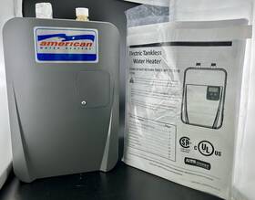 American Upvm-35k Water Heater Company Commercial 120v Tankless Upvm-35k-100