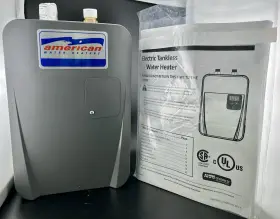 Upvm-35k-100 American Upvm-35k Water Heater Company Commercial 120v Tankless