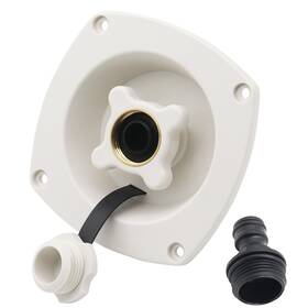 Amomd Us1-fbm-fc13353w-z Rv City Water Inlet Reduce Pressure Fresh Injection Port Built In Water