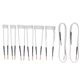 B0dplz2nrl Ankroyu 8-pcs Brass Induction Heater Coil Bolt Removal Tool Set For Nuts And Screw