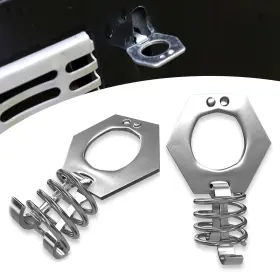 Any30501 Anyhut 2 Pcs Rv Water Heater Latch Cam Lock Stainless Steel Camper Fast