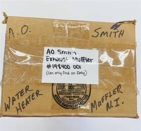 Ao Smith 198400 Water Heater Vaa Exhaust Dvc Tube #198400 001