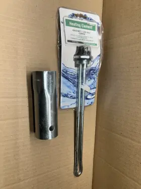 100108284 Apcom Universal 14 Inch Screw-in Threaded Water Heater Element 4500 Watt 240 Volt And Wrench