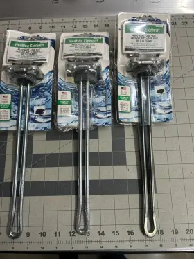 100108287 Apcom Nos 3-pack Lot Reliance Universal 14 Inch Bolt-on Water Heater Element 4500watt 240v