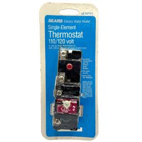 Apcom 42-31909 Sears Wh7 Single-element Electric Water Heater Thermostat 110/120 Volt