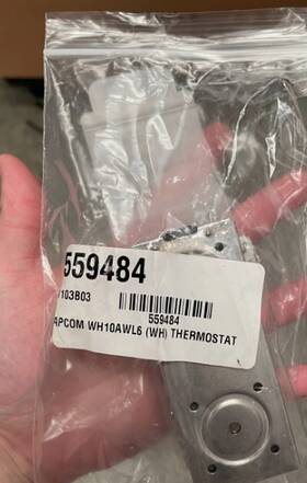 Apcom Wh10-6 Thermostat With Cover Wh10awl6 / 559484