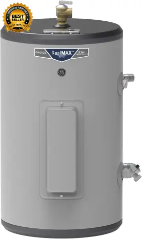 10p08bar Appliances 10 Gallon Versatile Plug Play Electric Water Heater With Adjustable