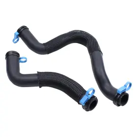 23416973 Applianpar 2pcs Upper And Lower Radiator Coolant Hose For Malibu 2016 Black