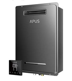 Apus Ap-awh-w26ng-a 190 000 Btu Tankless Water Heater Propane Gas 8.1 Gpm Instant Hot Outdoor