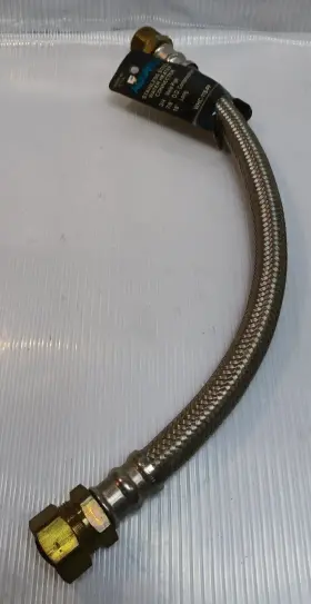 Whc-118-pp Aqua-flo 3/4 Male Pipe 7/8 Comp Water Heater Connector Aquaflo Stainless Steel