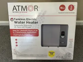 At-912-18tp Atmor Tankless Water Heater 240v 3.7 Gpm