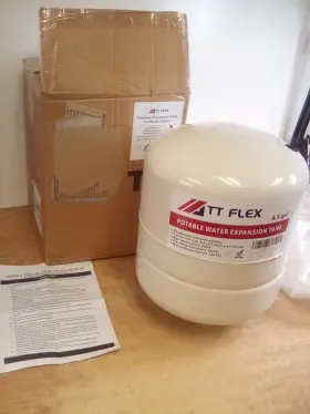 Tt619-4.5g-3 Att Flex Tt619-4 Potable Water Expansion Tank 4.5 Gal Tt619-4.5g-3/4 Inch Ss