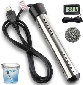 Ht2000w Aubric Immersion Water Heater 2000w Portable Electric Instant Bucket With Digit