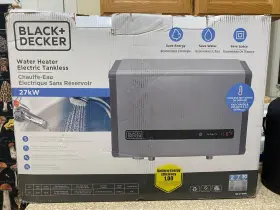Bd-27-dwh Black Decker 27 Kw 5.3 Gpm Electric Tankless Water Heater - Stainless