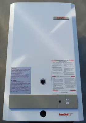 87054212550 Bosch Aquastar Tankless Hot Water Heater Front Cover