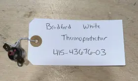 239-43676-03c Bradford White 415-43676-03 Thermal Cutout Switch L290f Used