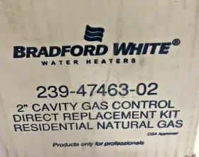 239-47463-02 Bradford White 2394746302 New Honeywell Gas Valve