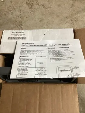 415-52723-00 Bradford White Aerotherm And Geospring Control Assembly