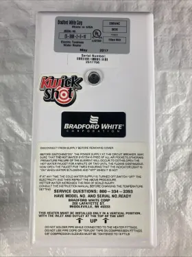 Es-3000 Bradford White 671632294565 - 2 -s-10 Tankless Water Heater 3.5 Kw 120v