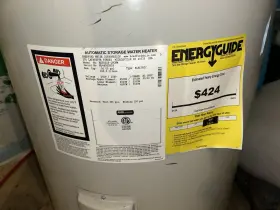 Re350s6-1ncww Bradford White Whitman Hot Water Tank Electric 50 Gallon