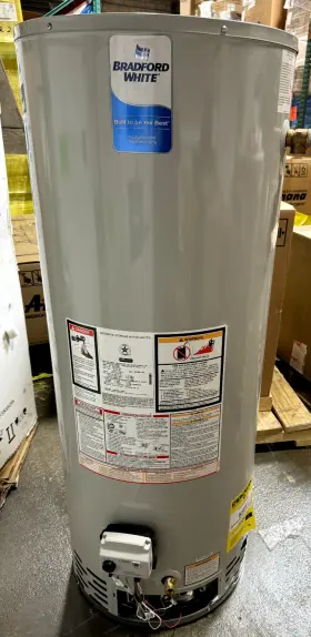 Rg250s6n Bradford White 50 Gallon Short Atmospheric Vent Water Heater Naturalgas