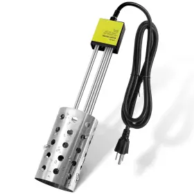 1500w Branded 705353105319 Submersible Bucket Water Heater Stainless Steel Guard Auto Shutoff 1500w Branded 705353105319 Submersible Bucket Water Heater Stainless Steel Guard Auto Shutoff